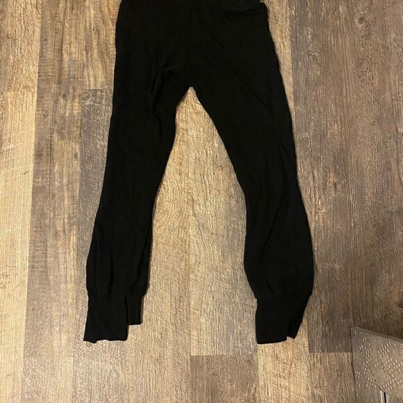 [lna] knit step hem joggers in EUC. #2 - Picture 2 of 4